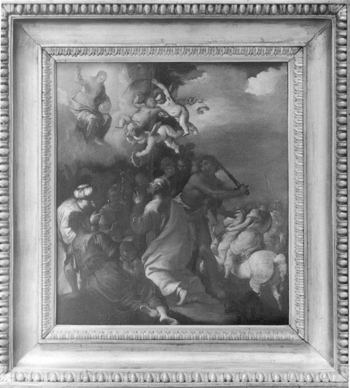 decapitazione di un santo (dipinto) di Mola Pier Francesco (scuola) (seconda met